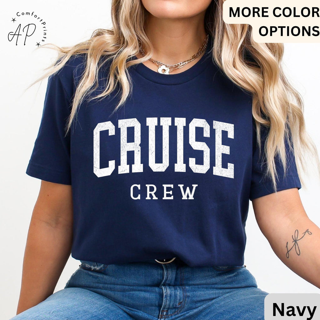 Cruise Crew Comfort Colors® T-Shirt, Cruise Trip Shirt, Cruising, Gift for Family Trip