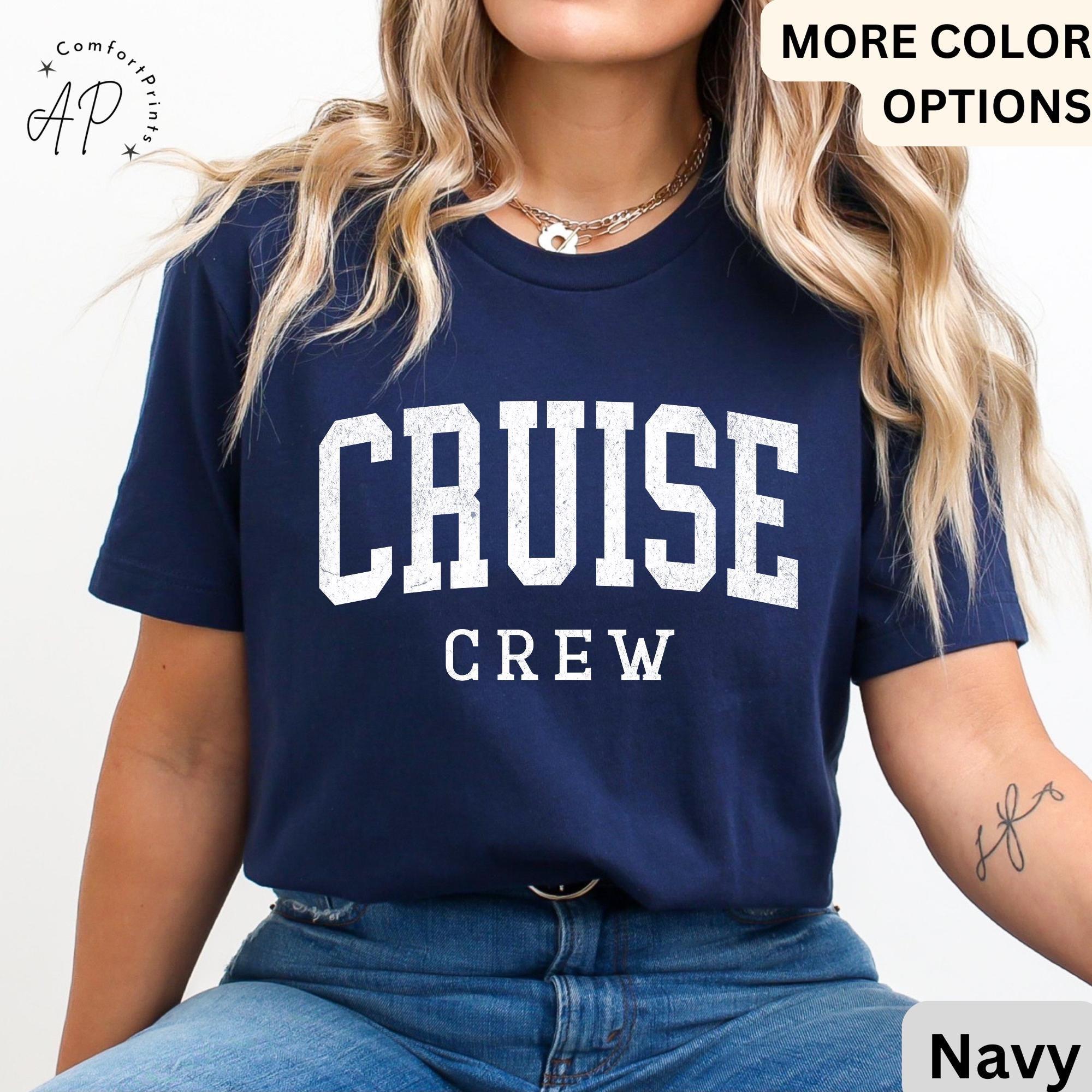 Cruise Crew Comfort Colors® T-Shirt, Cruise Trip Shirt, Cruising, Gift for Family Trip