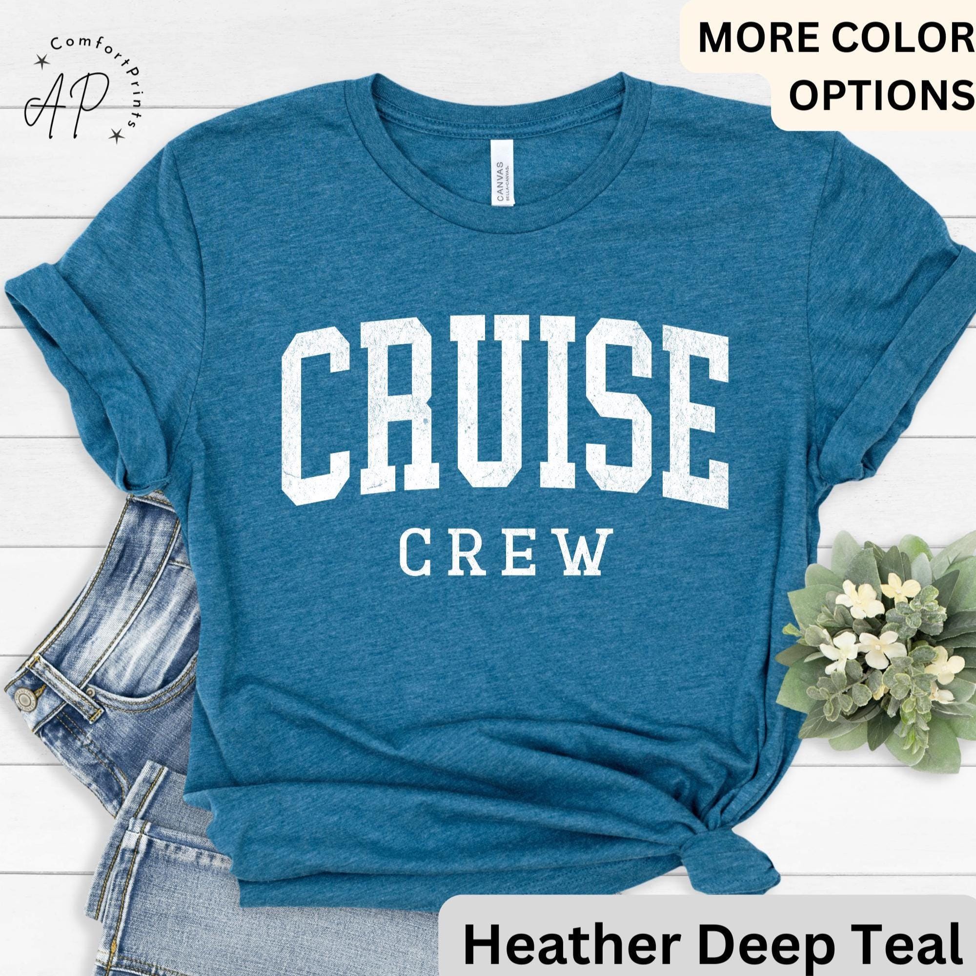 Cruise Crew Comfort Colors® T-Shirt, Cruise Trip Shirt, Cruising, Gift for Family Trip