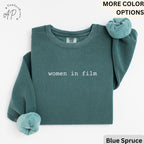 Women in Film Comfort Colors® Sweatshirt, Women in Filmmaking Sweater, Gift for Filmmaker
