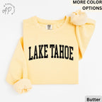 Lake Tahoe Comfort Colors® Sweatshirt, Lake Tahoe California Sweater, Family Vacation Trip