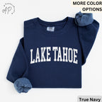 Lake Tahoe Comfort Colors® Sweatshirt, Lake Tahoe California Sweater, Family Vacation Trip