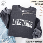 Lake Tahoe Comfort Colors® Sweatshirt, Lake Tahoe California Sweater, Family Vacation Trip