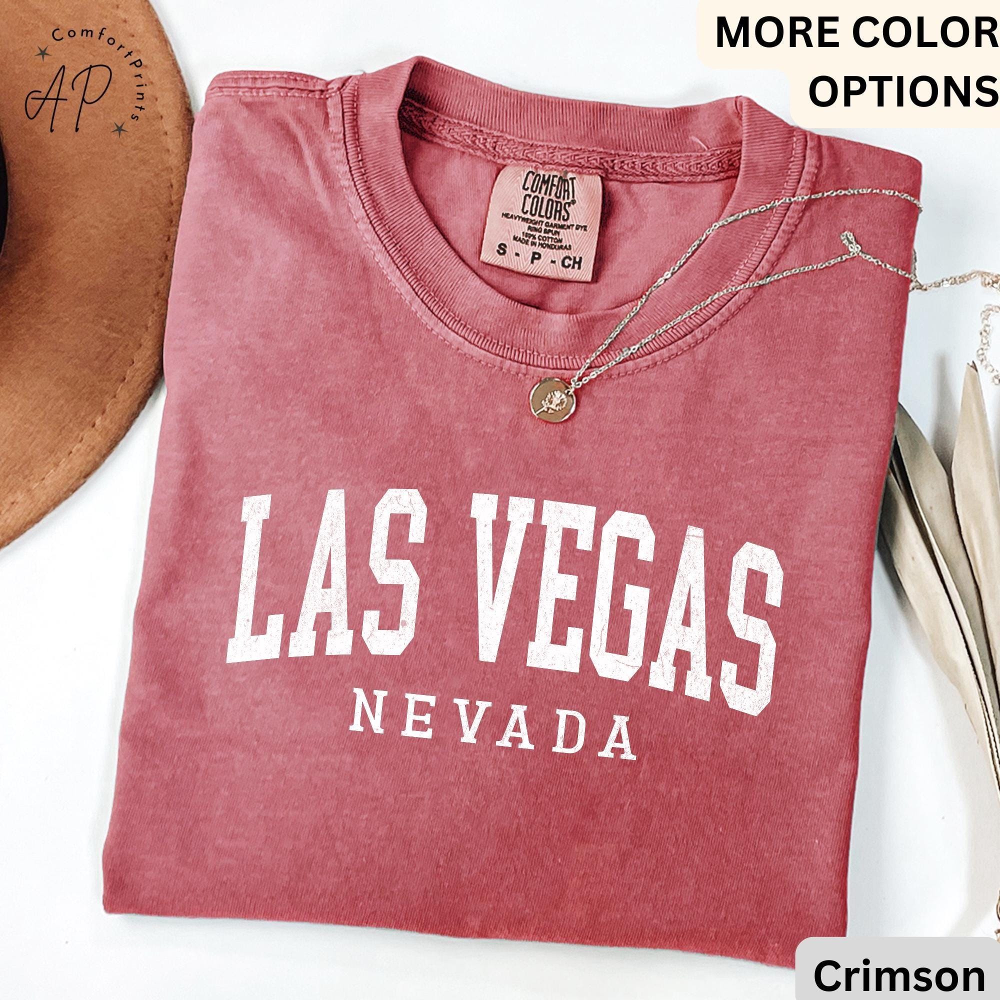 Las Vegas Comfort Colors® T-Shirt, Las Vegas Nevada Shirt, Sin City Tee, Gift for Las Vegas NV Vacation Trip