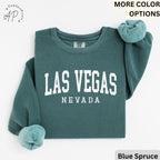Las Vegas Comfort Colors® Sweatshirt, Las Vegas Nevada Sweater, Sin City, Gift for Las Vegas NV Vacation Trip