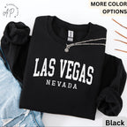 Las Vegas Comfort Colors® Sweatshirt, Las Vegas Nevada Sweater, Sin City, Gift for Las Vegas NV Vacation Trip