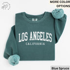 Los Angeles Comfort Colors® Sweatshirt, Los Angeles California Sweater, Golden State, Gift for Traveling to Los Angeles