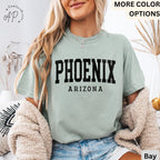 Phoenix Arizona Comfort Colors® T-Shirt, Phoenix AZ Souvenir Shirt, Phoenix Travel Gift