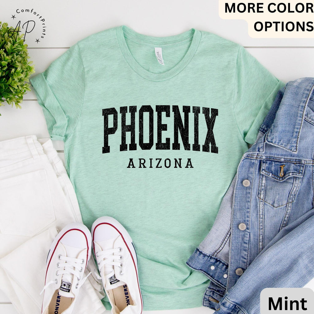 Phoenix Arizona Comfort Colors® T-Shirt, Phoenix AZ Souvenir Shirt, Phoenix Travel Gift