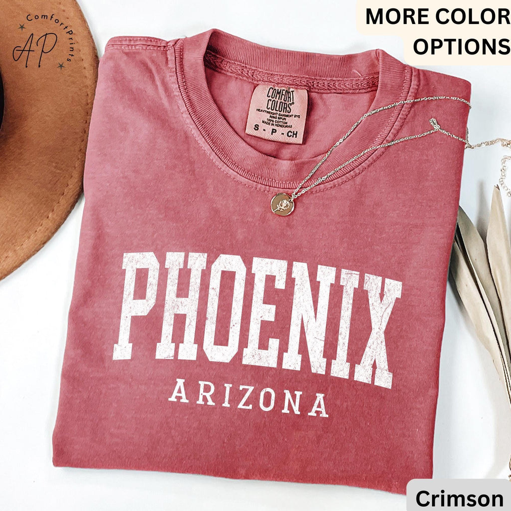 Phoenix Arizona Comfort Colors® T-Shirt, Phoenix AZ Souvenir Shirt, Phoenix Travel Gift