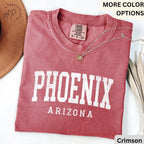 Phoenix Arizona Comfort Colors® T-Shirt, Phoenix AZ Souvenir Shirt, Phoenix Travel Gift
