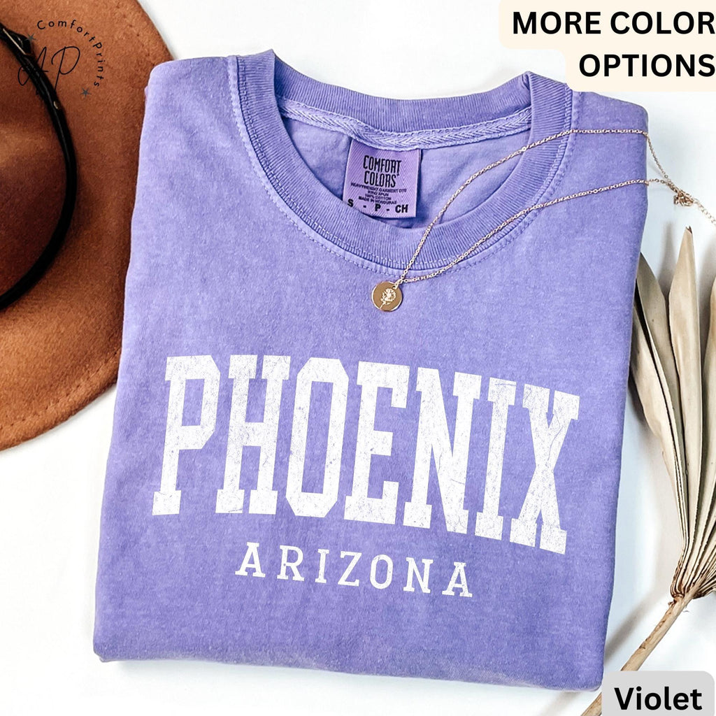 Phoenix Arizona Comfort Colors® T-Shirt, Phoenix AZ Souvenir Shirt, Phoenix Travel Gift