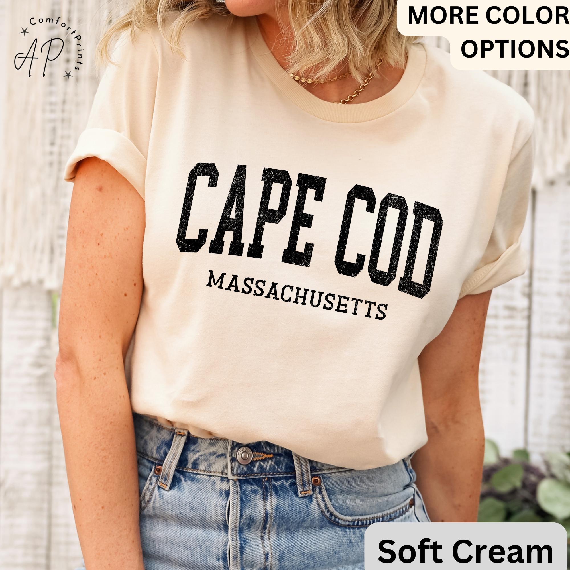 Cape Cod Comfort Colors® T-Shirt, Massachusetts MA Souvenir Shirt, Cape Cod Travel Gift