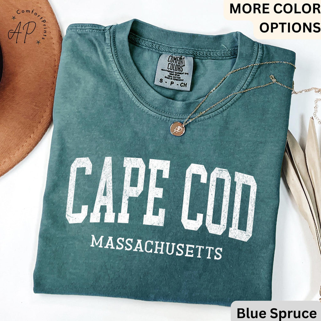 Cape Cod Comfort Colors® T-Shirt, Massachusetts MA Souvenir Shirt, Cape Cod Travel Gift