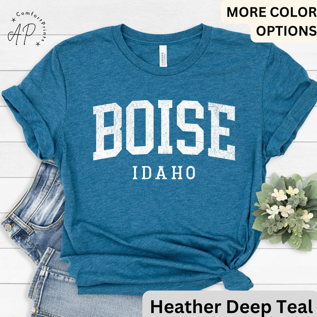Boise Comfort Colors® T-Shirt, Boise Idaho Souvenir Shirt, Gift for Boise Traveler