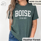 Boise Comfort Colors® T-Shirt, Boise Idaho Souvenir Shirt, Gift for Boise Traveler