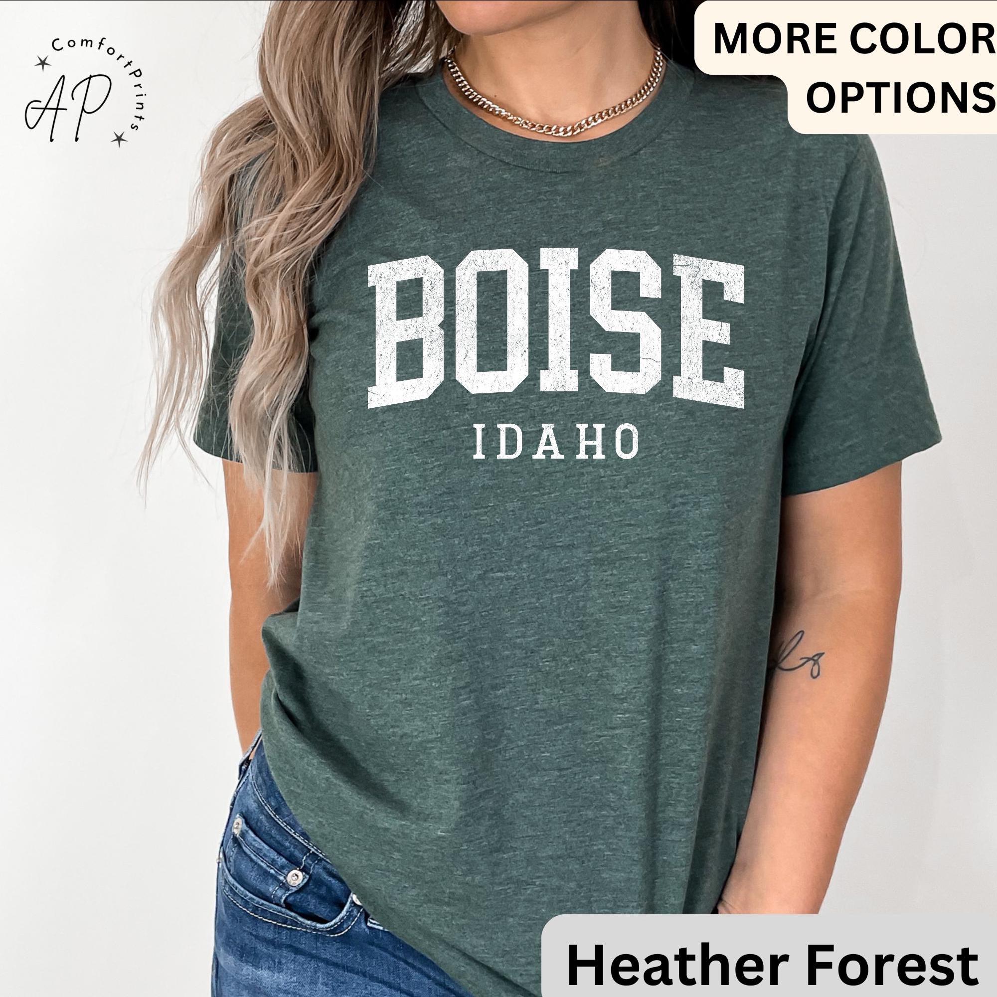 Boise Comfort Colors® T-Shirt, Boise Idaho Souvenir Shirt, Gift for Boise Traveler
