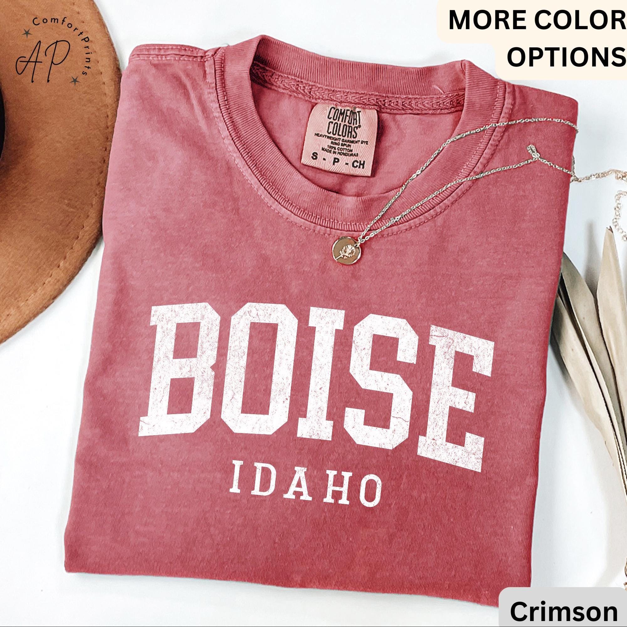 Boise Comfort Colors® T-Shirt, Boise Idaho Souvenir Shirt, Gift for Boise Traveler