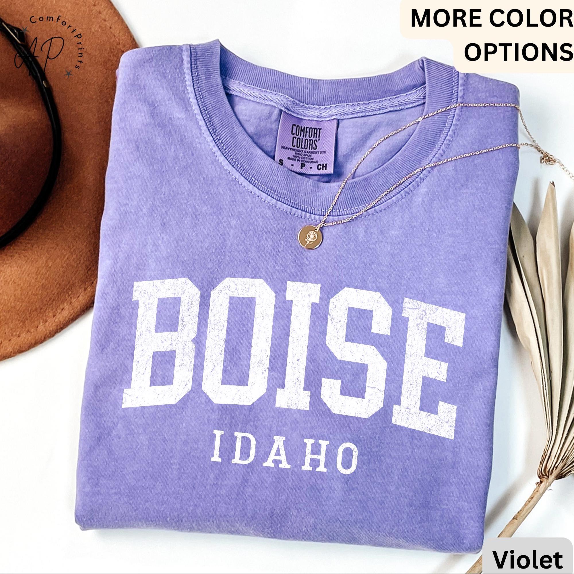 Boise Comfort Colors® T-Shirt, Boise Idaho Souvenir Shirt, Gift for Boise Traveler