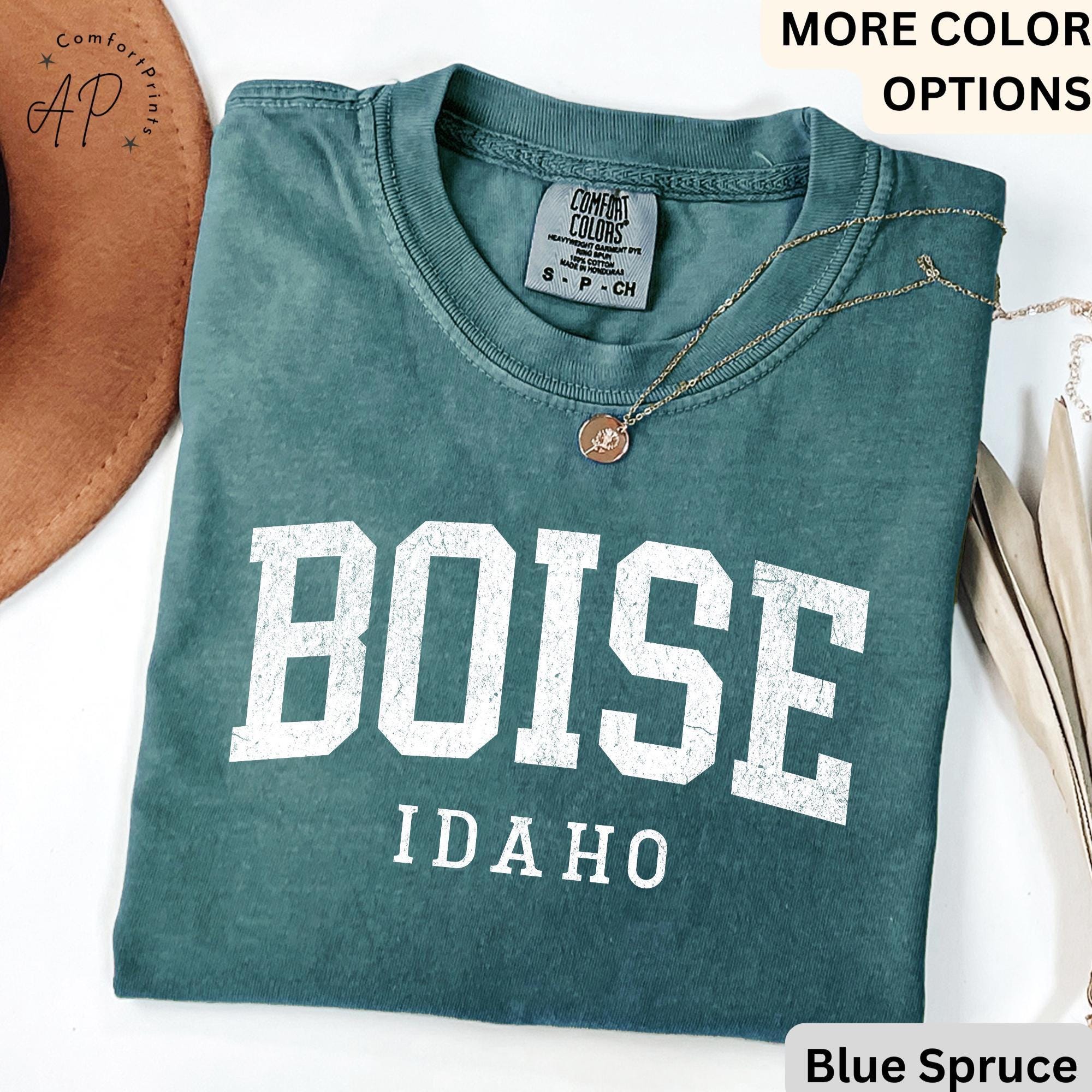 Boise Comfort Colors® T-Shirt, Boise Idaho Souvenir Shirt, Gift for Boise Traveler