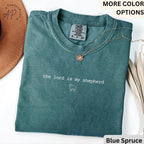 Bible Verse Comfort Colors® T-Shirt, Christian Shirt, The Lord Is My Shepherd Gift, Religious Mom