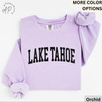 Lake Tahoe Comfort Colors® Sweatshirt, Lake Tahoe California Sweater, Family Vacation Trip