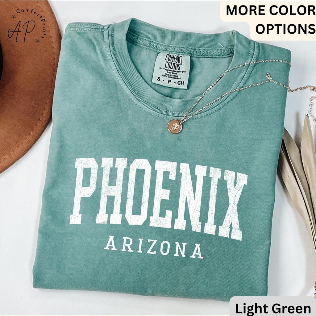 Phoenix Arizona Comfort Colors® T-Shirt, Phoenix AZ Souvenir Shirt, Phoenix Travel Gift