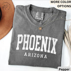 Phoenix Arizona Comfort Colors® T-Shirt, Phoenix AZ Souvenir Shirt, Phoenix Travel Gift