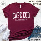 Cape Cod Comfort Colors® T-Shirt, Massachusetts MA Souvenir Shirt, Cape Cod Travel Gift