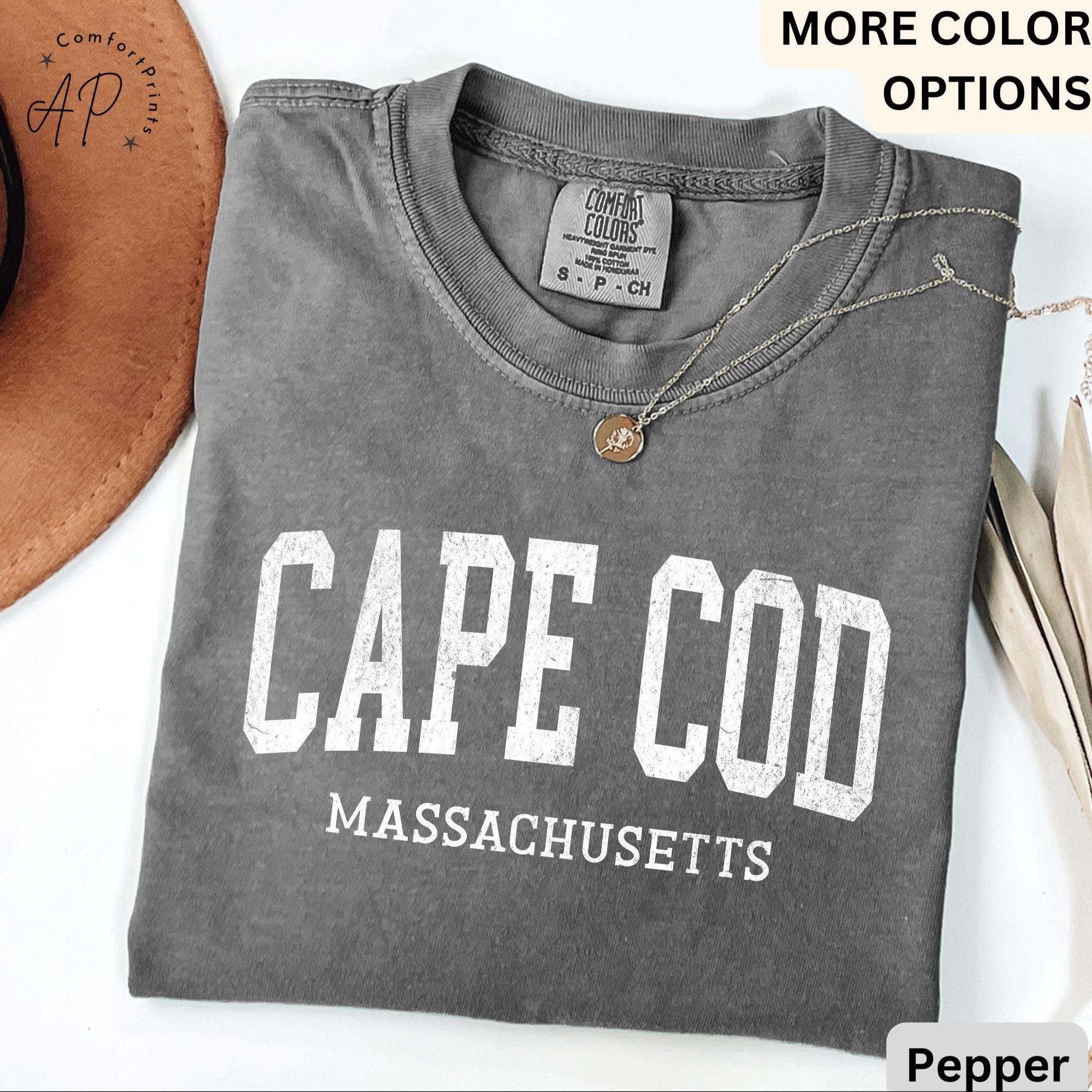 Cape Cod Comfort Colors® T-Shirt, Massachusetts MA Souvenir Shirt, Cape Cod Travel Gift