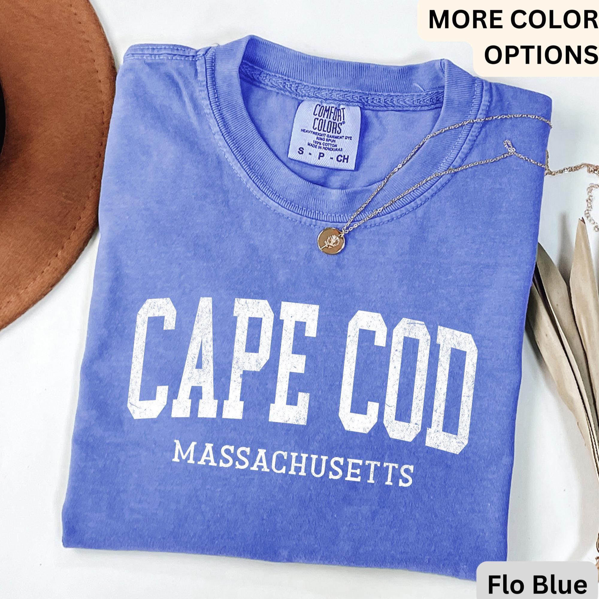 Cape Cod Comfort Colors® T-Shirt, Massachusetts MA Souvenir Shirt, Cape Cod Travel Gift