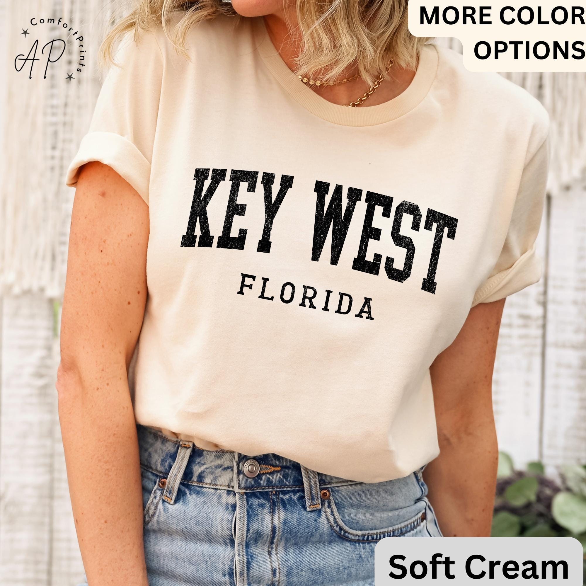 Key West Comfort Colors® T-Shirt, Key West Florida Souvenir Shirt, Gift for Key West Traveler