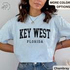Key West Comfort Colors® T-Shirt, Key West Florida Souvenir Shirt, Gift for Key West Traveler