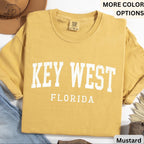 Key West Comfort Colors® T-Shirt, Key West Florida Souvenir Shirt, Gift for Key West Traveler