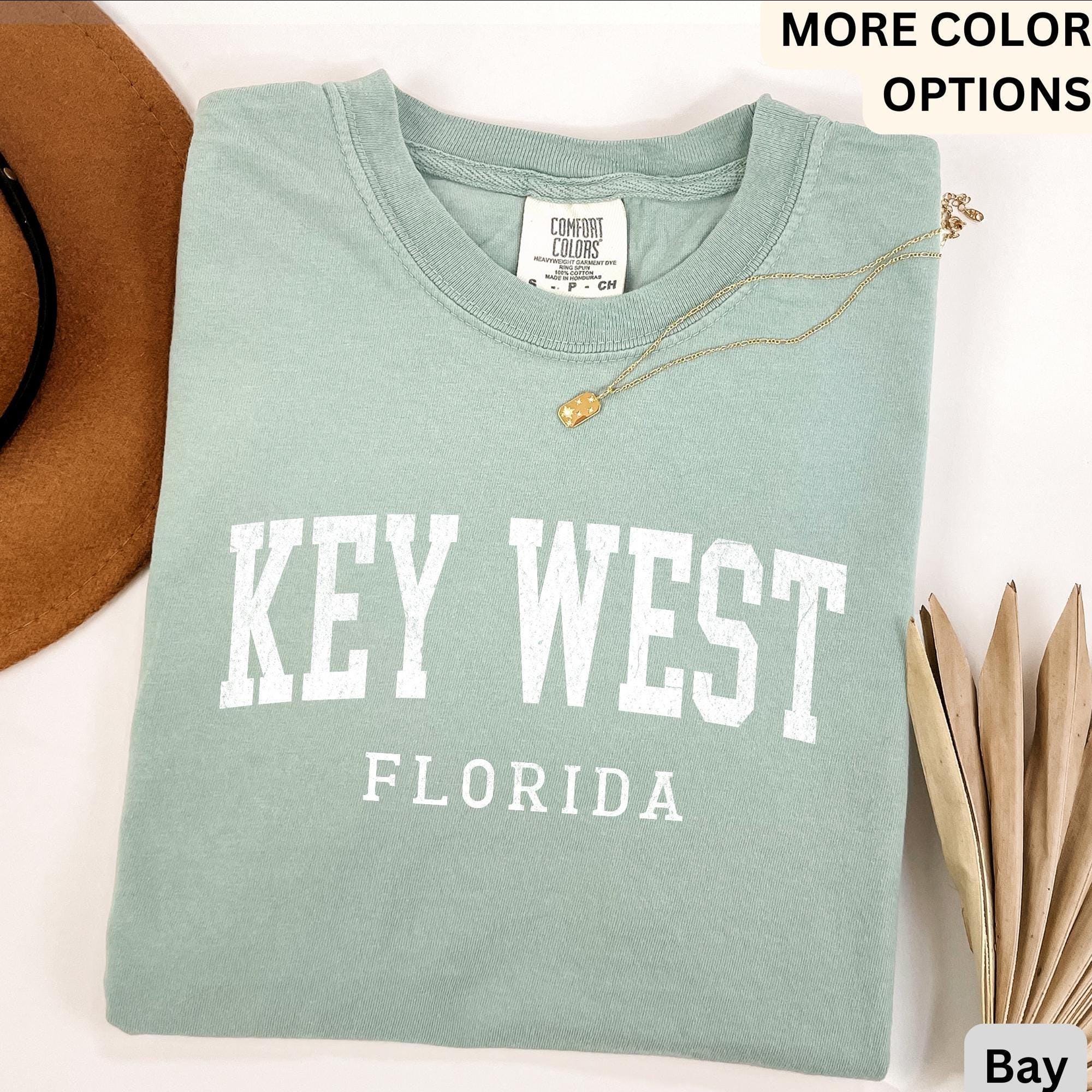 Key West Comfort Colors® T-Shirt, Key West Florida Souvenir Shirt, Gift for Key West Traveler