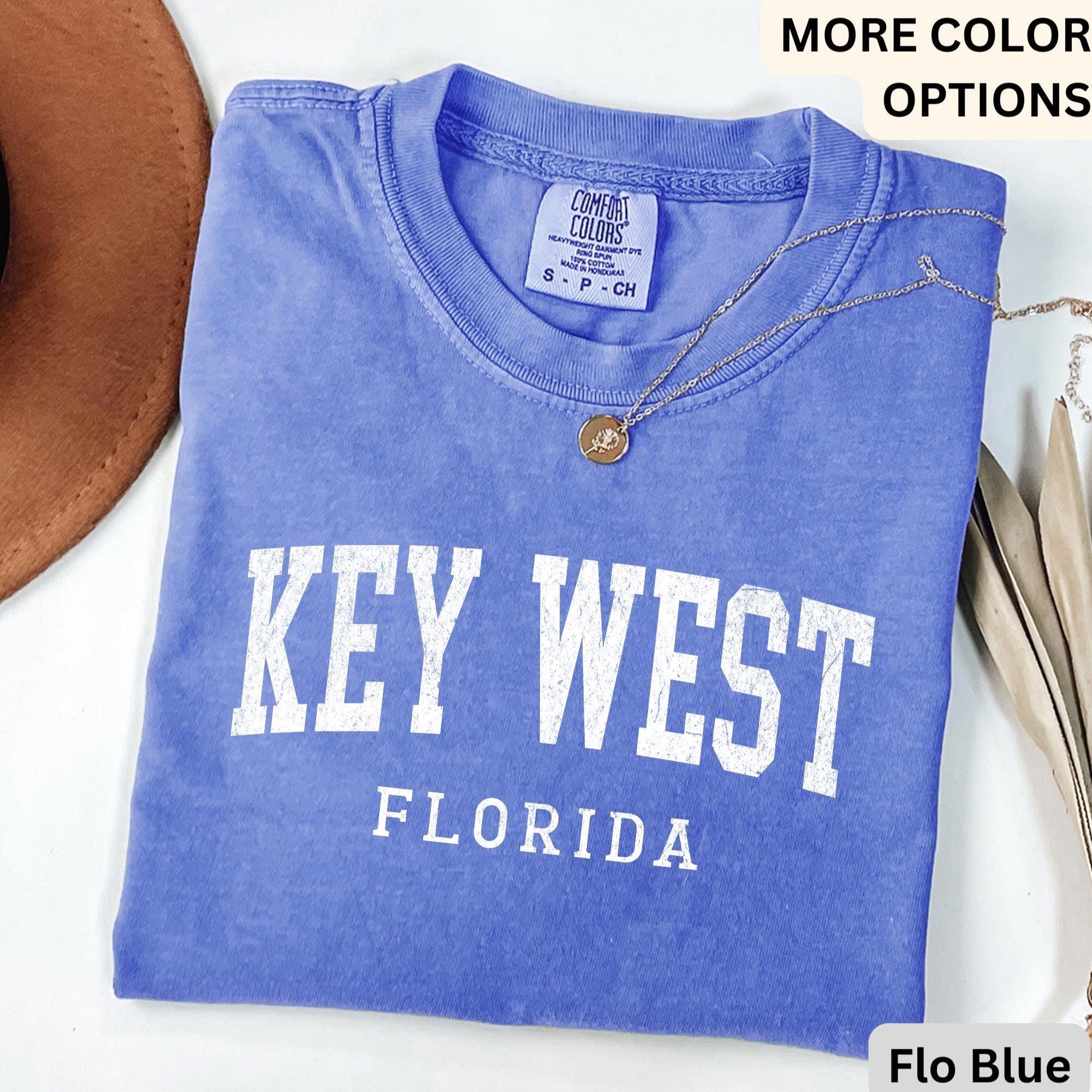 Key West Comfort Colors® T-Shirt, Key West Florida Souvenir Shirt, Gift for Key West Traveler