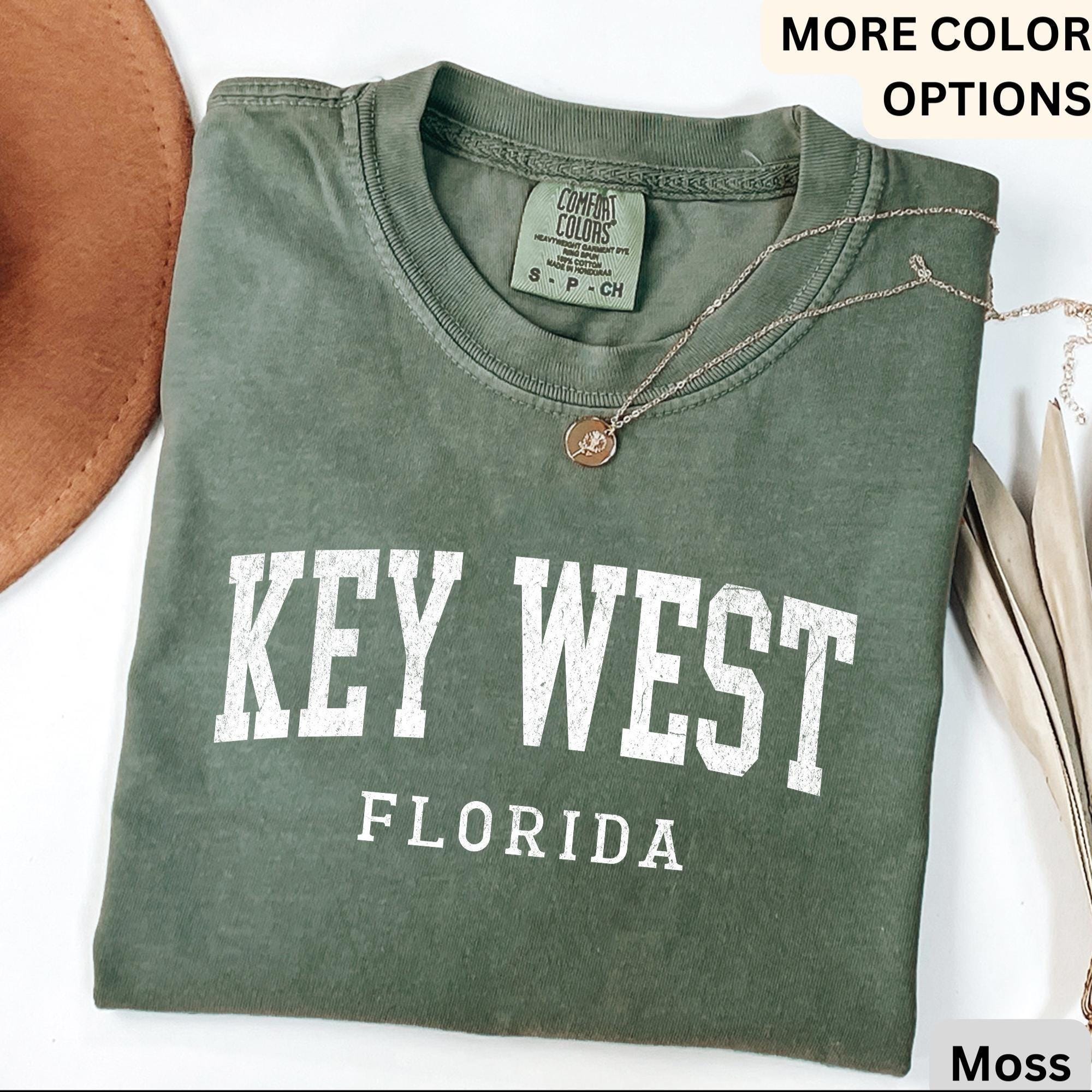Key West Comfort Colors® T-Shirt, Key West Florida Souvenir Shirt, Gift for Key West Traveler