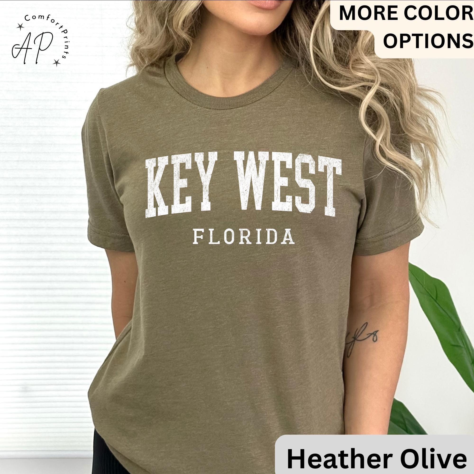 Key West Comfort Colors® T-Shirt, Key West Florida Souvenir Shirt, Gift for Key West Traveler