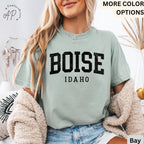Boise Comfort Colors® T-Shirt, Boise Idaho Souvenir Shirt, Gift for Boise Traveler