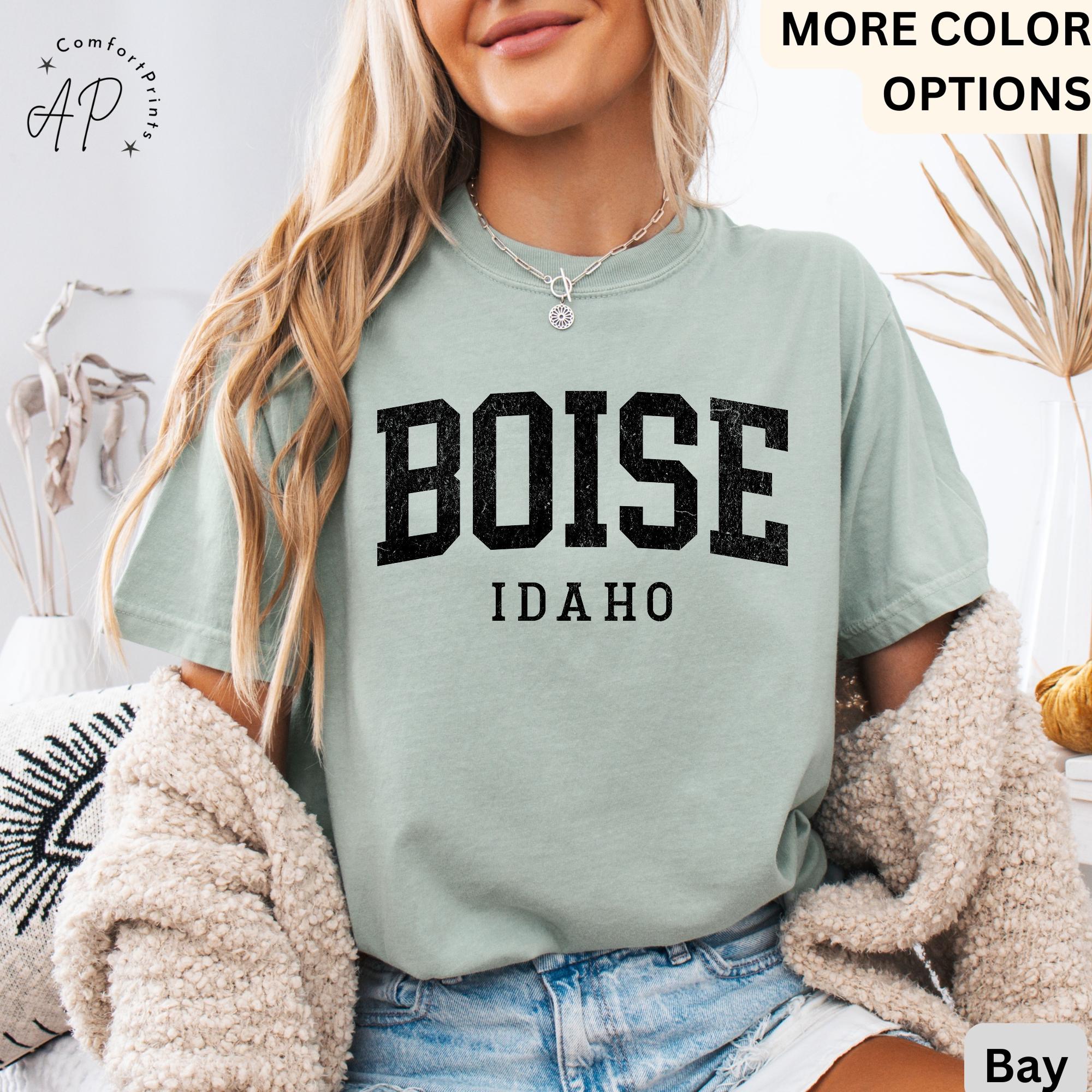 Boise Comfort Colors® T-Shirt, Boise Idaho Souvenir Shirt, Gift for Boise Traveler