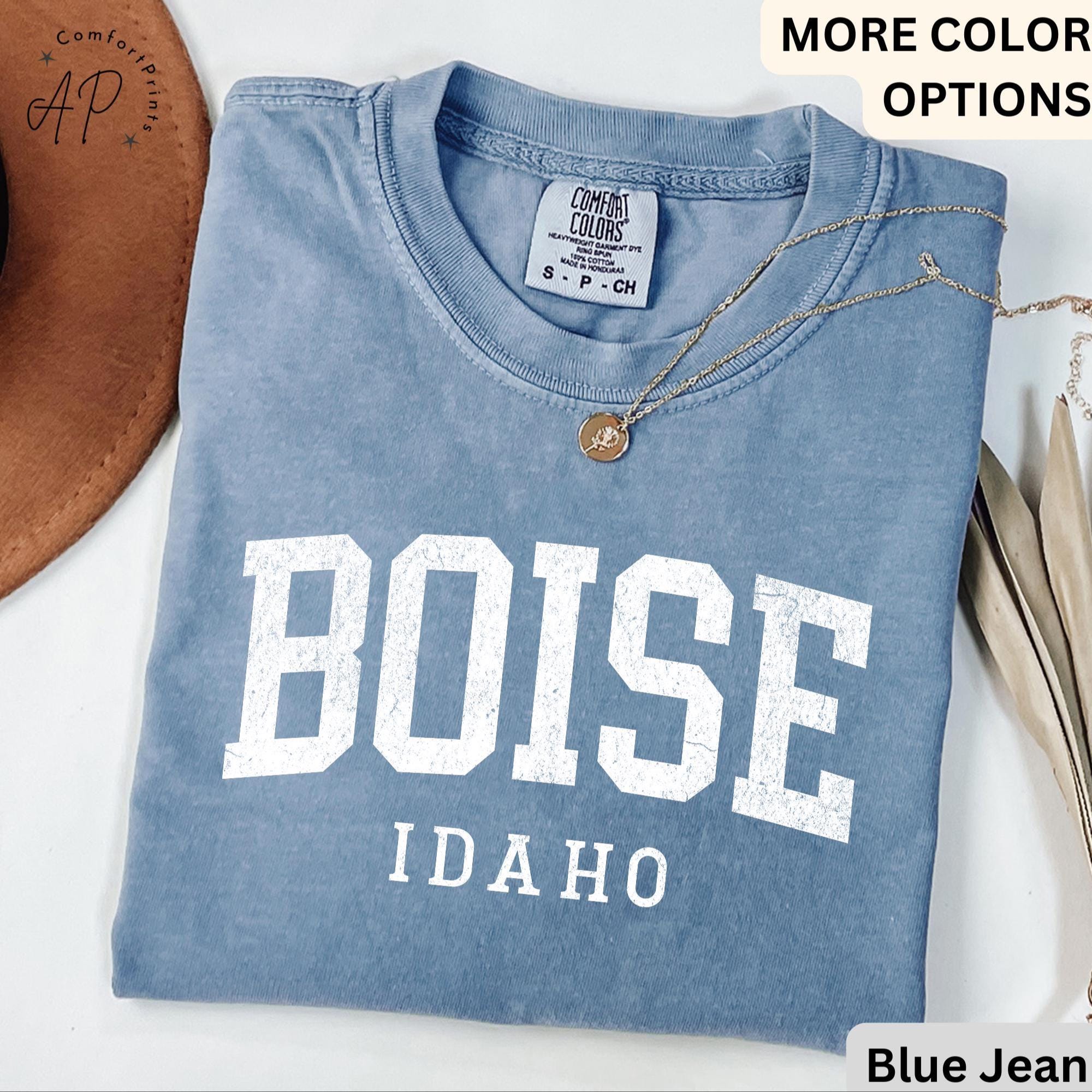 Boise Comfort Colors® T-Shirt, Boise Idaho Souvenir Shirt, Gift for Boise Traveler