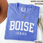 Boise Comfort Colors® T-Shirt, Boise Idaho Souvenir Shirt, Gift for Boise Traveler