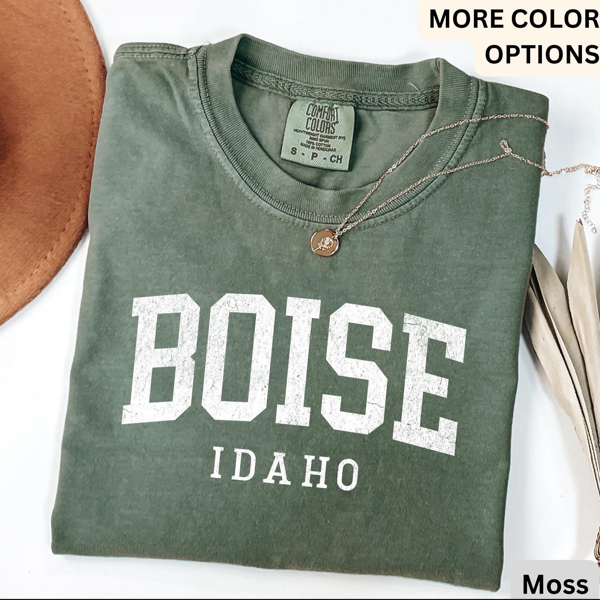 Boise Comfort Colors® T-Shirt, Boise Idaho Souvenir Shirt, Gift for Boise Traveler