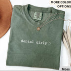 Dental Girly Comfort Colors® T-Shirt, Dental Shirt, Gift for Hygienist