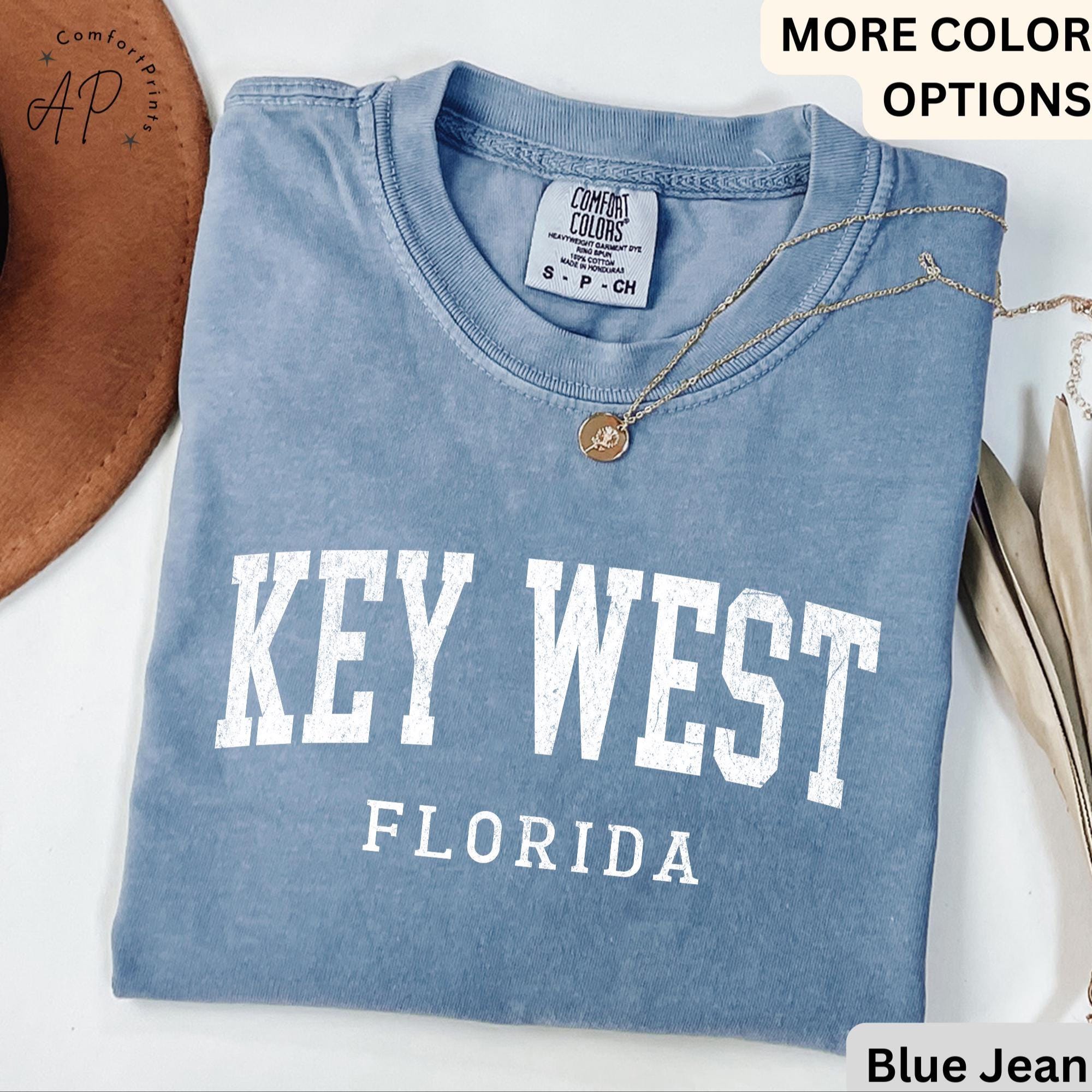 Key West Comfort Colors® T-Shirt, Key West Florida Souvenir Shirt, Gift for Key West Traveler