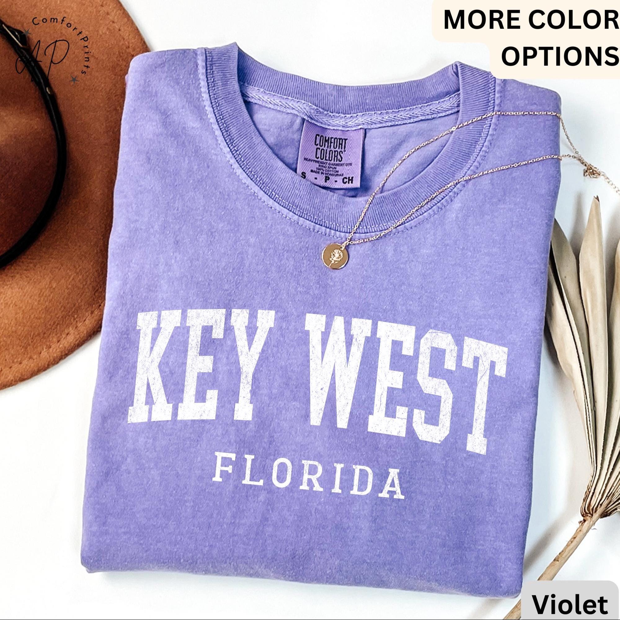 Key West Comfort Colors® T-Shirt, Key West Florida Souvenir Shirt, Gift for Key West Traveler