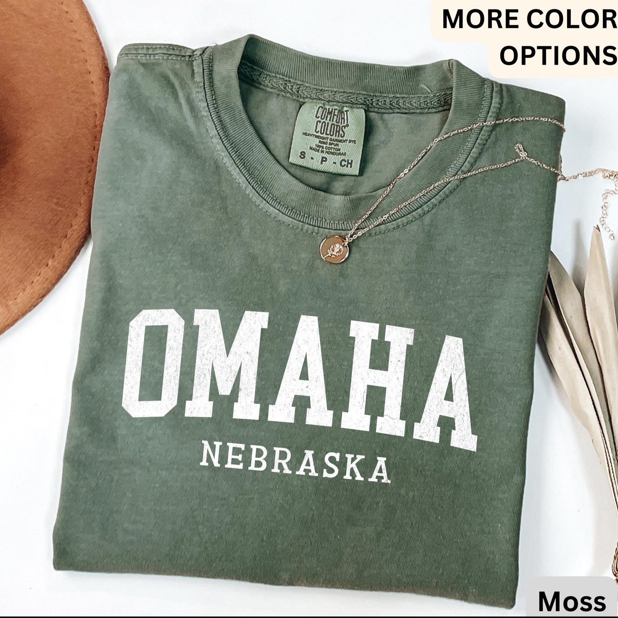 Omaha Comfort Colors® T-Shirt, Omaha Nebraska Souvenir Shirt, Gift for Omaha Traveler