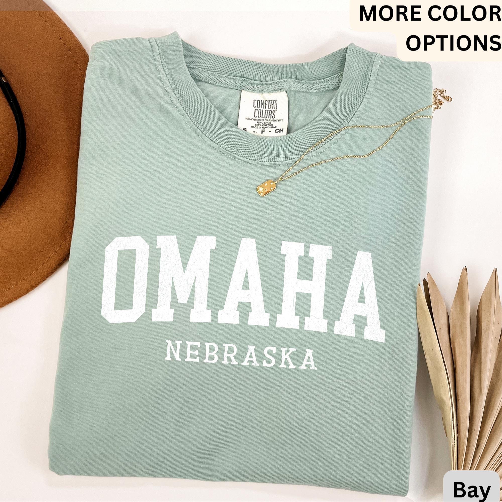 Omaha Comfort Colors® T-Shirt, Omaha Nebraska Souvenir Shirt, Gift for Omaha Traveler
