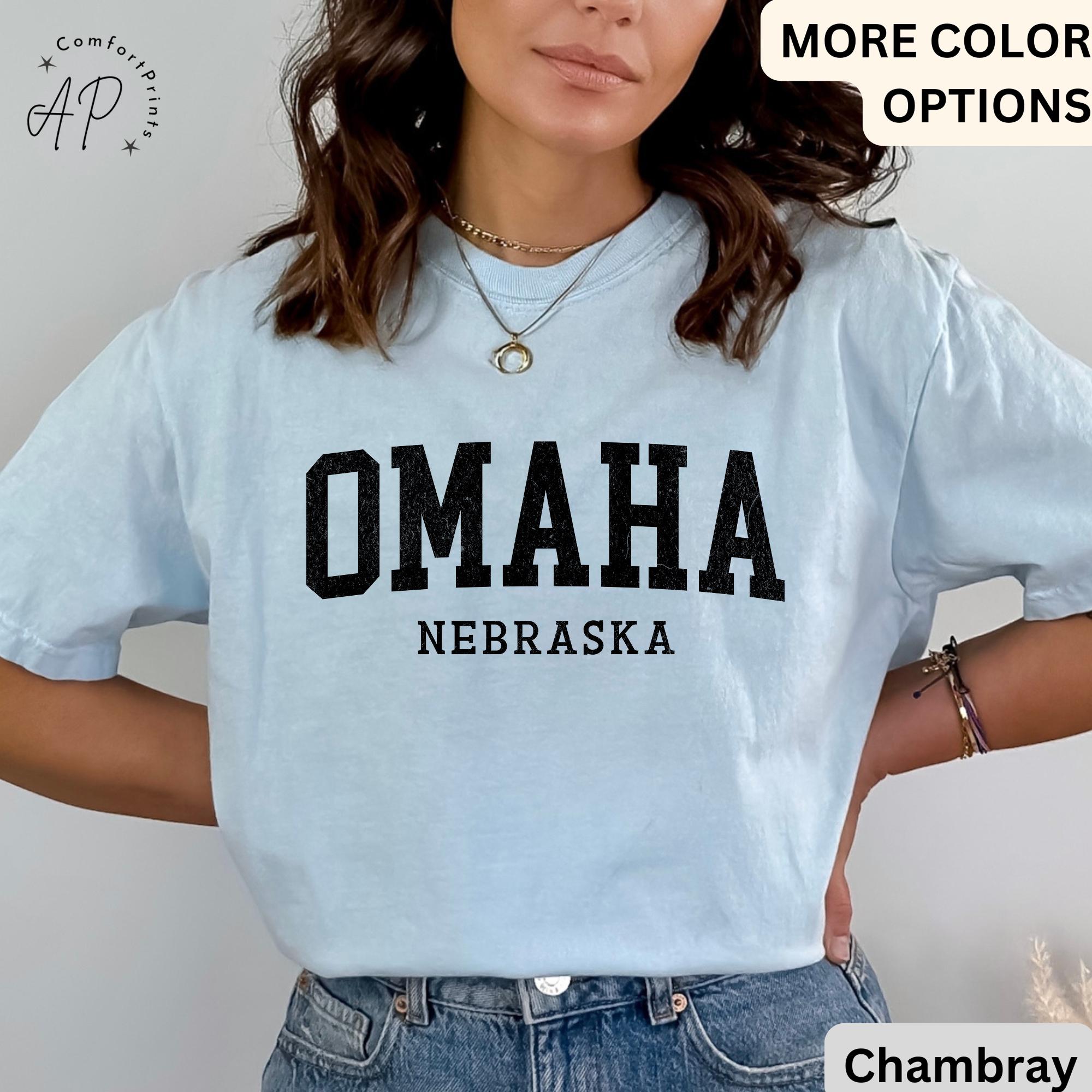 Omaha Comfort Colors® T-Shirt, Omaha Nebraska Souvenir Shirt, Gift for Omaha Traveler