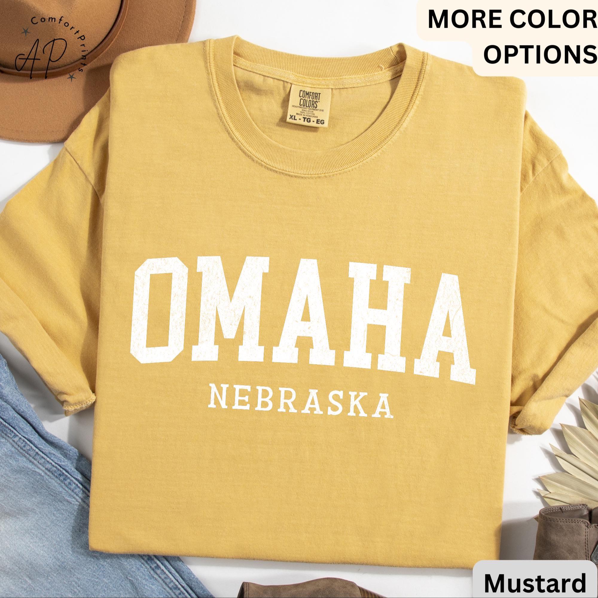 Omaha Comfort Colors® T-Shirt, Omaha Nebraska Souvenir Shirt, Gift for Omaha Traveler